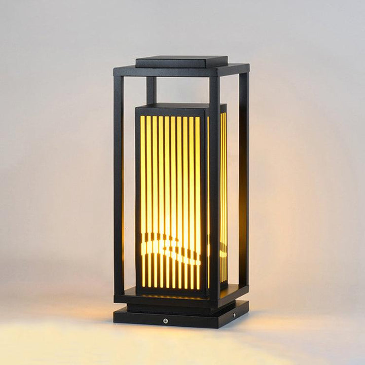 Modern Square Cage Garden Light - Vakkerlight