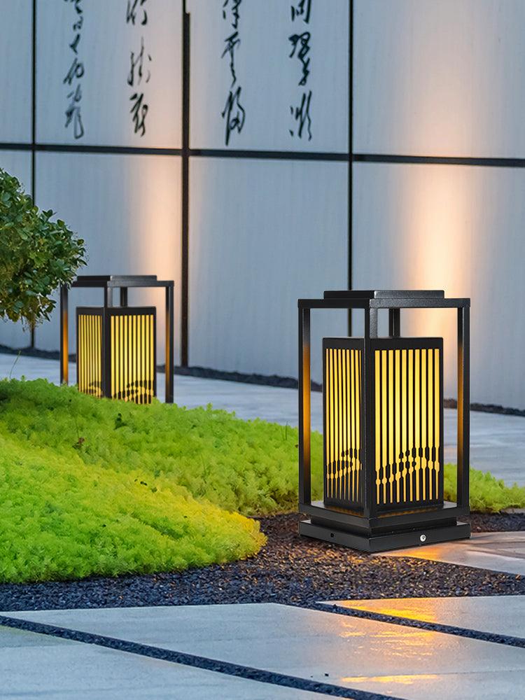 Modern Square Cage Garden Light - Vakkerlight