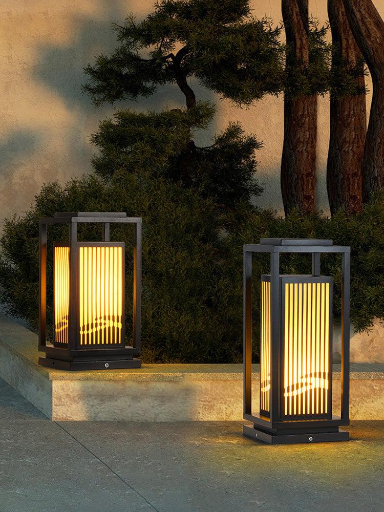 Modern Square Cage Garden Light - Vakkerlight