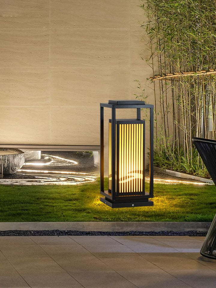 Modern Square Cage Garden Light - Vakkerlight