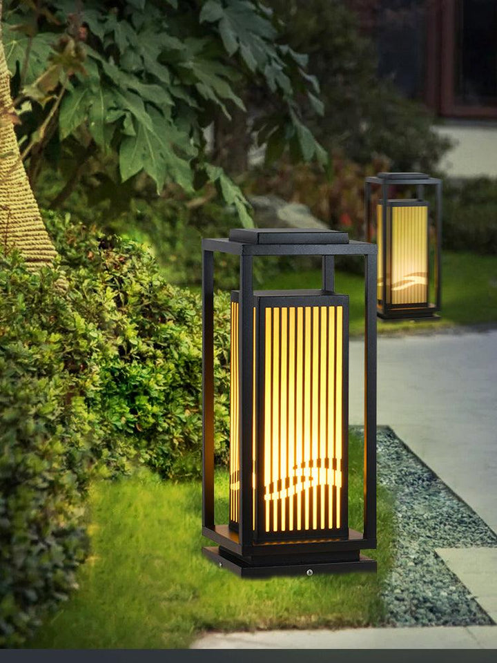 Modern Square Cage Garden Light - Vakkerlight