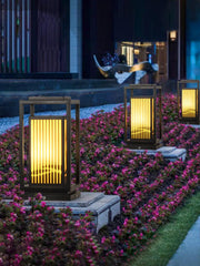 Modern Square Cage Garden Light - Vakkerlight