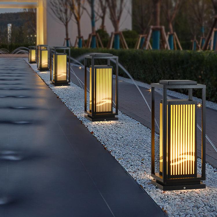 Modern Square Cage Garden Light - Vakkerlight