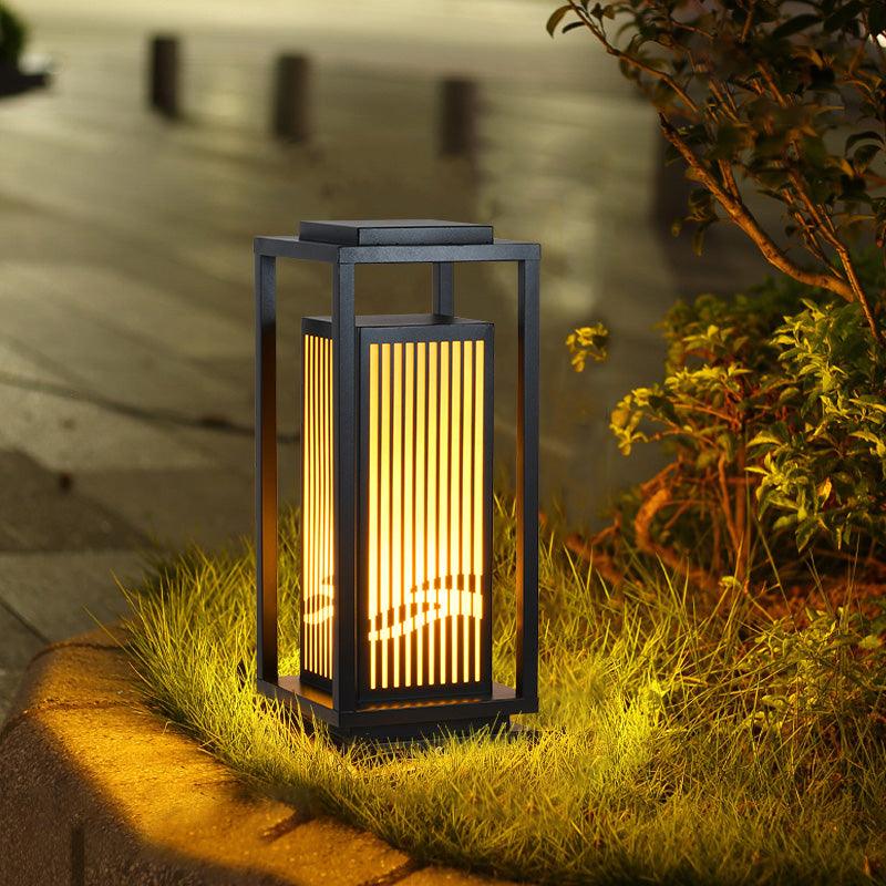 Modern Square Cage Garden Light - Vakkerlight