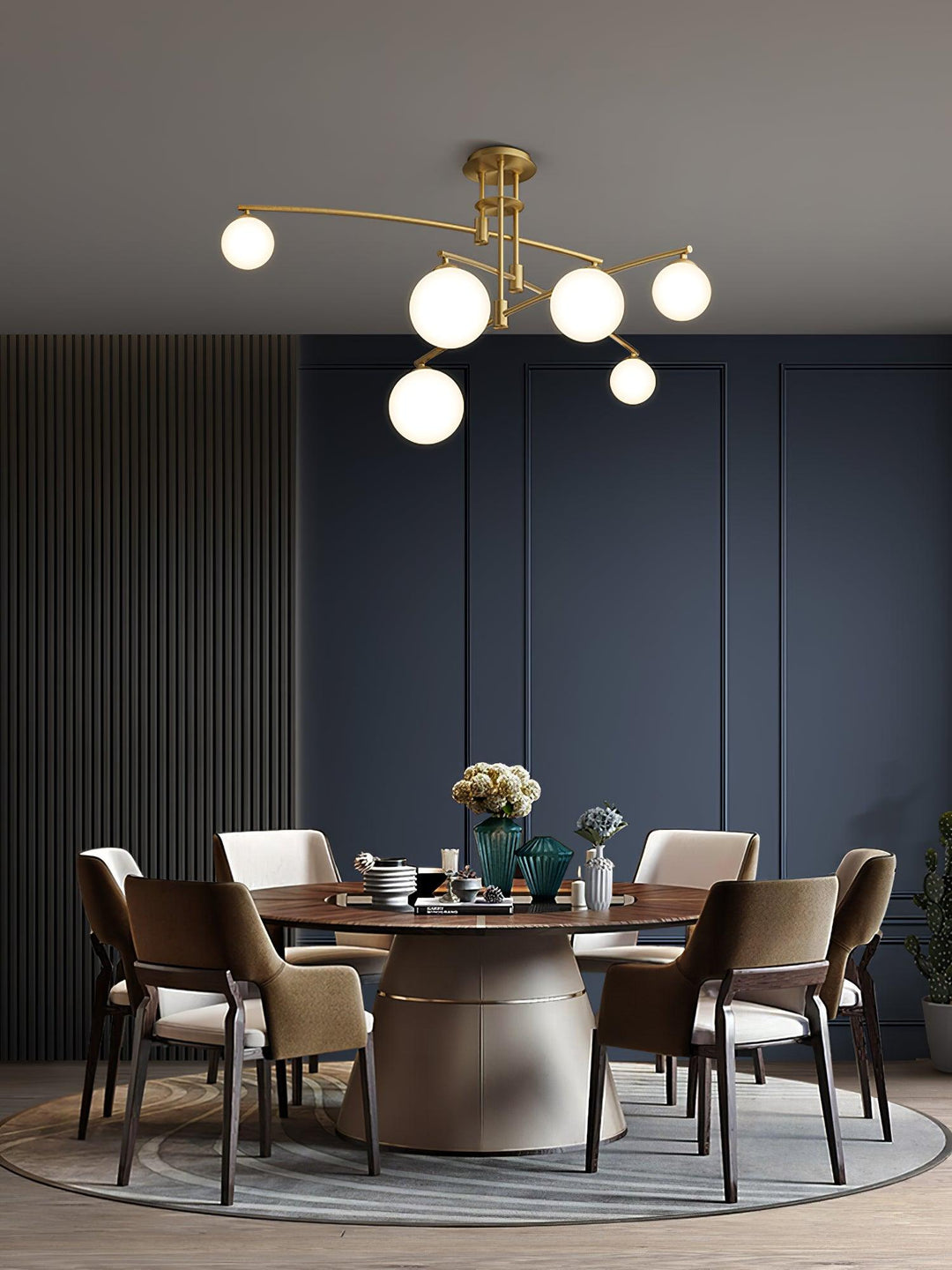 Modern Long Arm Chandelier - Vakkerlight