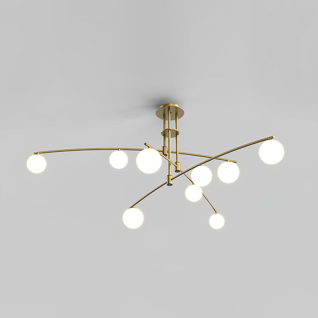 Modern Long Arm Chandelier - Vakkerlight