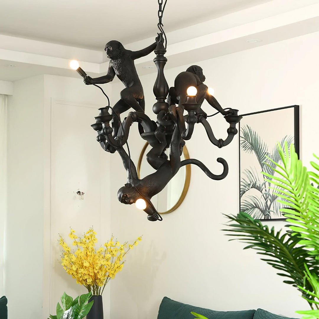 Monkey Chandelier - Vakkerlight