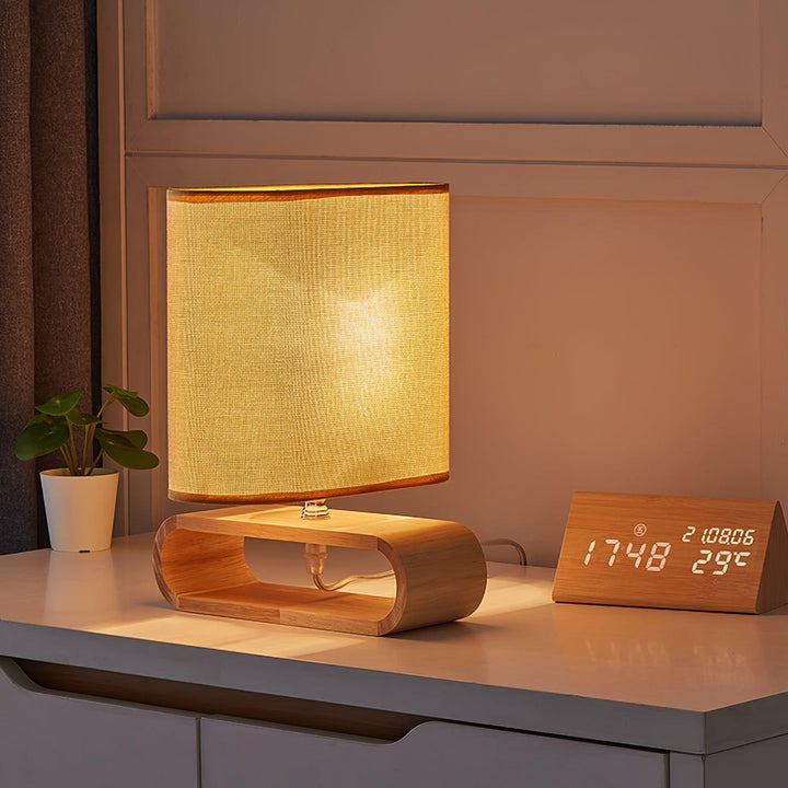 Moti Wood Table Lamp - Vakkerlight