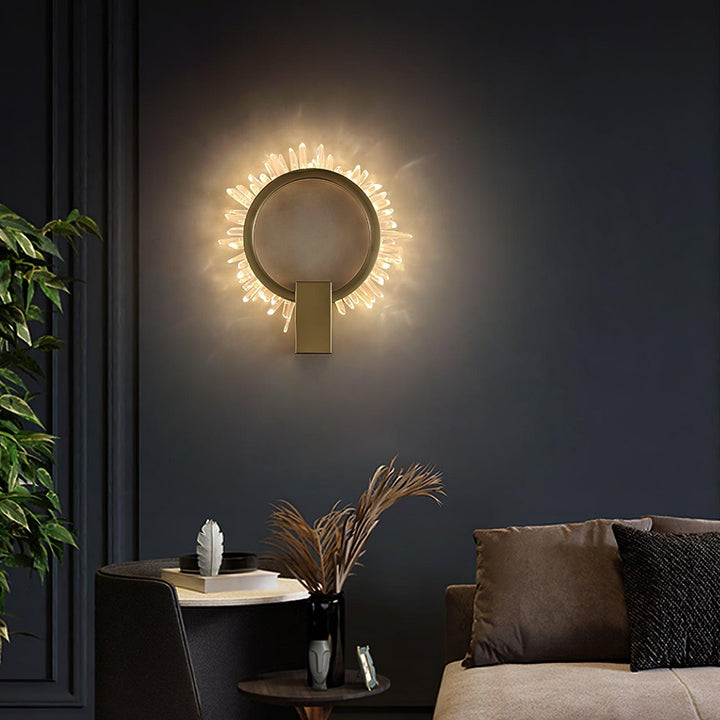 Natural Crystal Wall Lamp - Vakkerlight