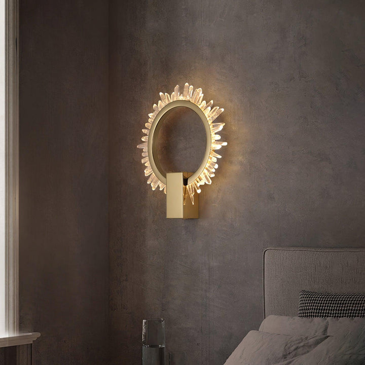 Natural Crystal Wall Lamp - Vakkerlight