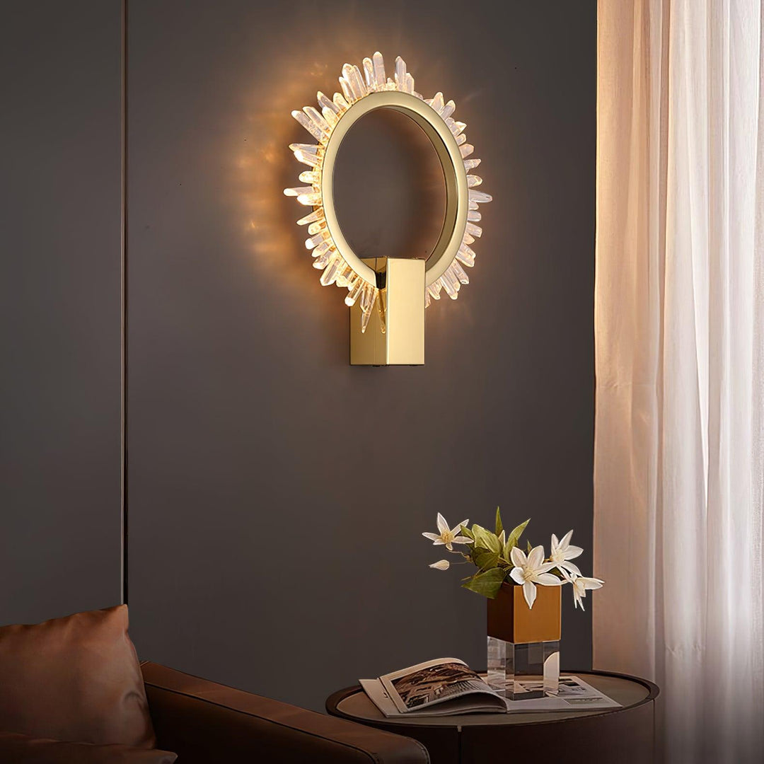 Natural Crystal Wall Lamp - Vakkerlight