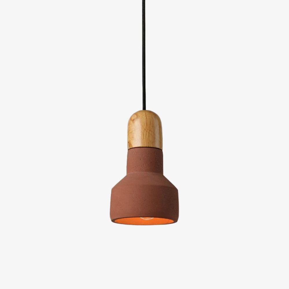 Nessa Wood Pendant Light - Vakkerlight