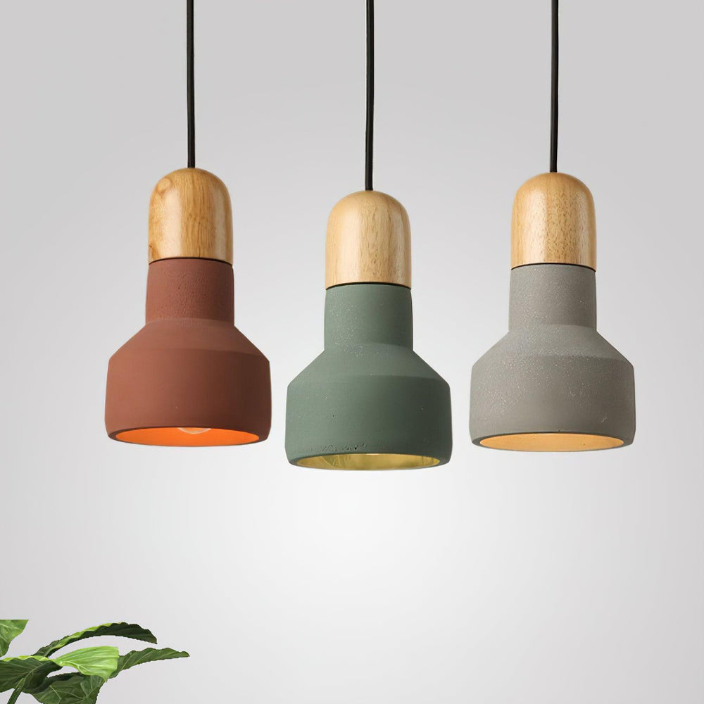 Nessa Wood Pendant Light - Vakkerlight