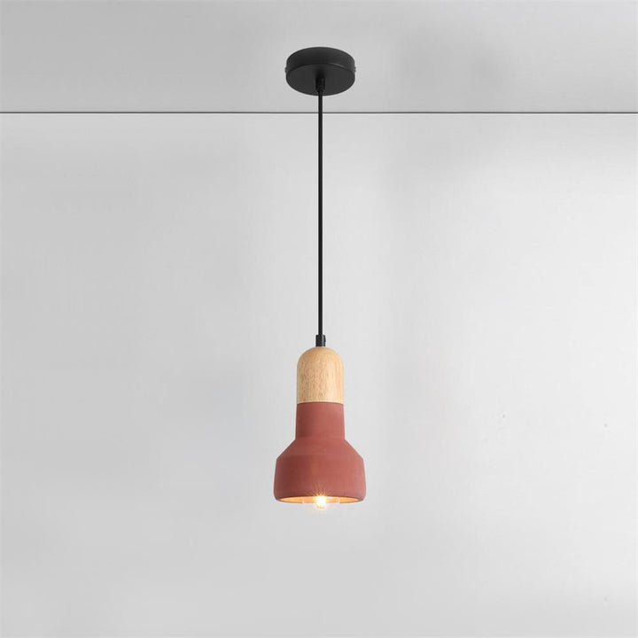 Nessa Wood Pendant Light - Vakkerlight