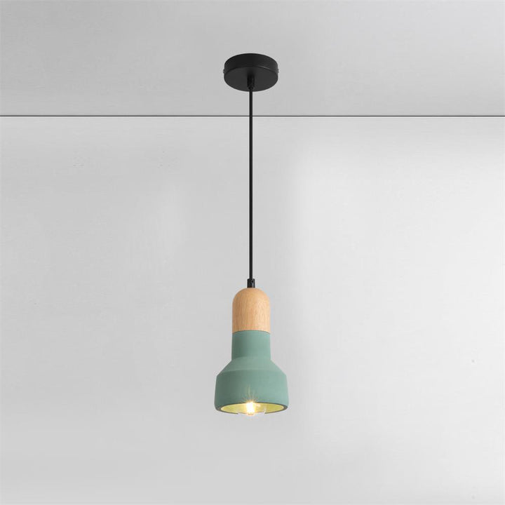 Nessa Wood Pendant Light - Vakkerlight