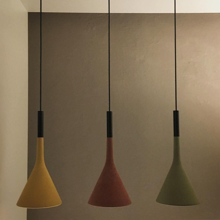 Conical Concrete Pendant Light - Vakkerlight