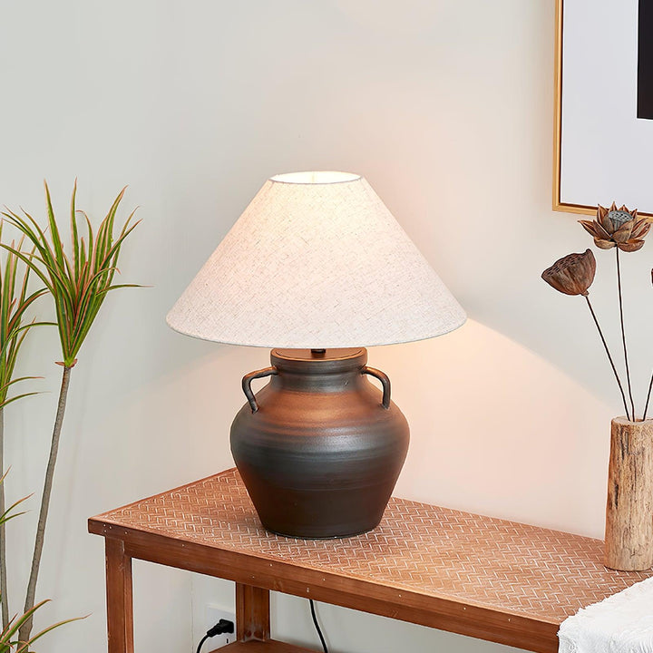 Old Wine Pot Table Lamp - Vakkerlight