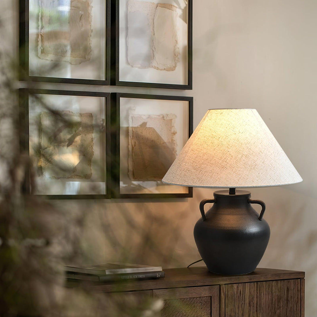 Old Wine Pot Table Lamp - Vakkerlight