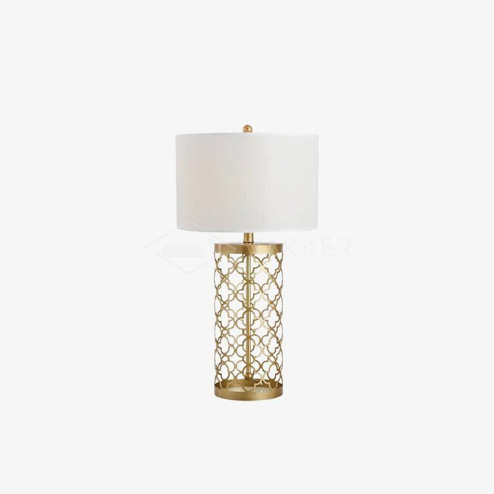 Openwork Metal Table Lamp - Vakkerlight