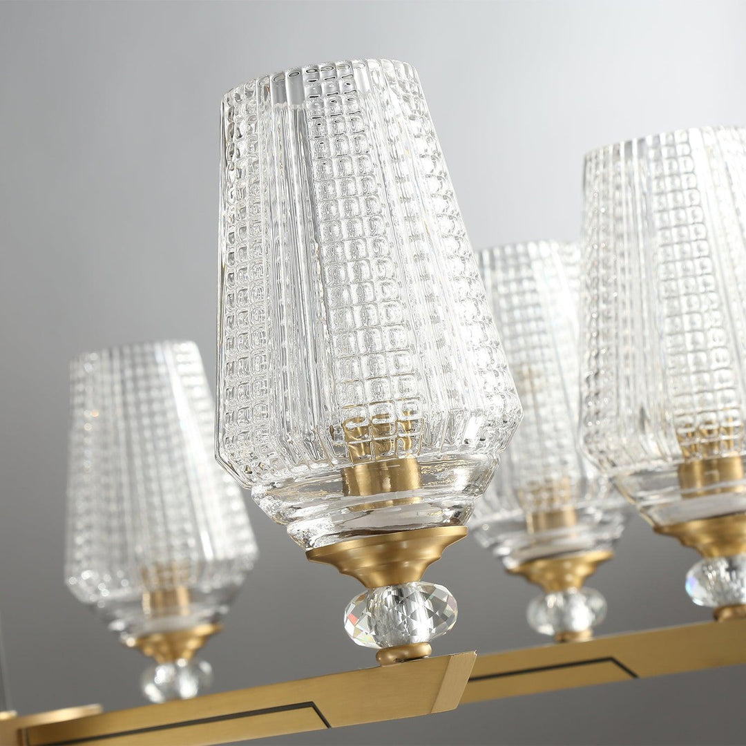 Orrefors Brass Chandelier - Vakkerlight