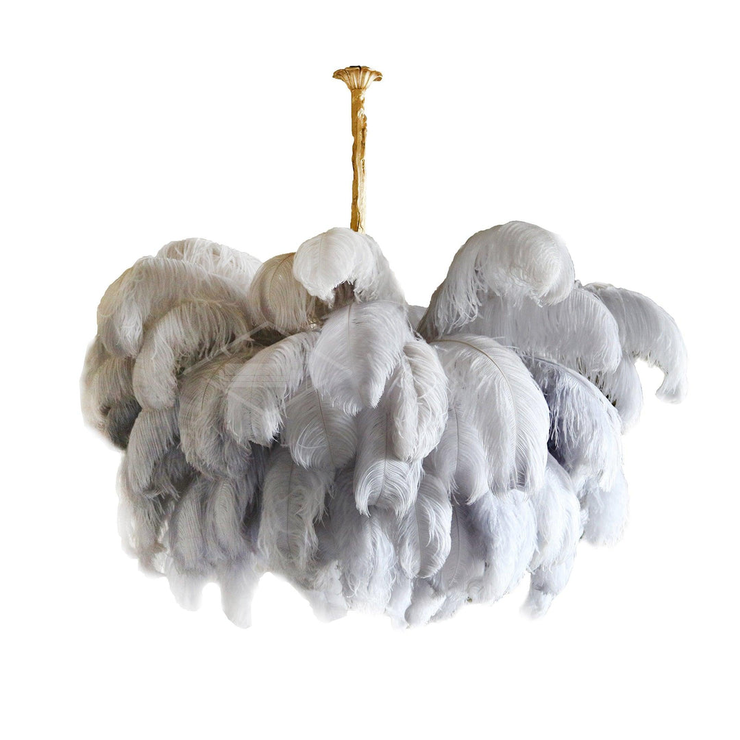 Ostrich Feather Chandeliers - Vakkerlight