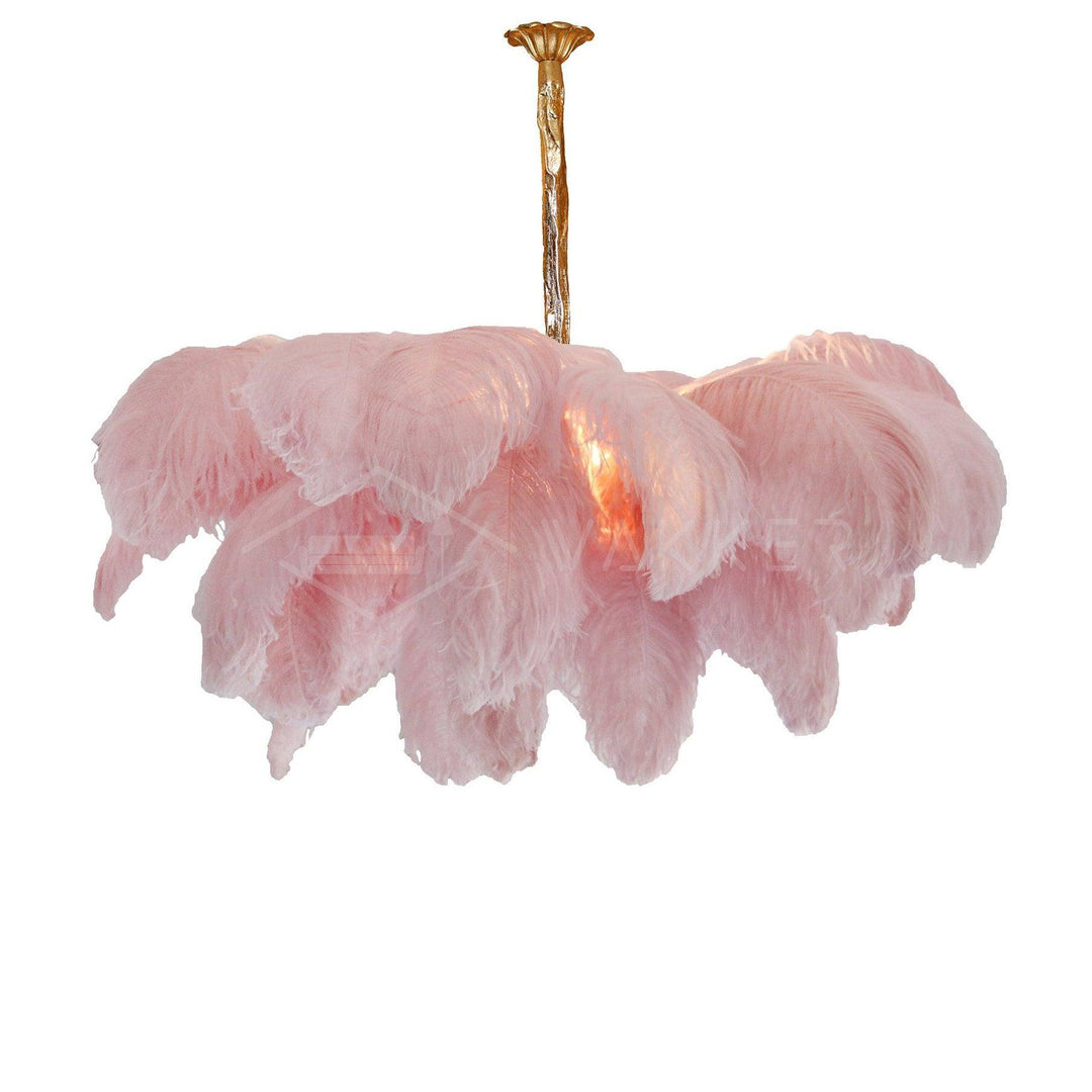 Ostrich Feather Chandeliers - Vakkerlight