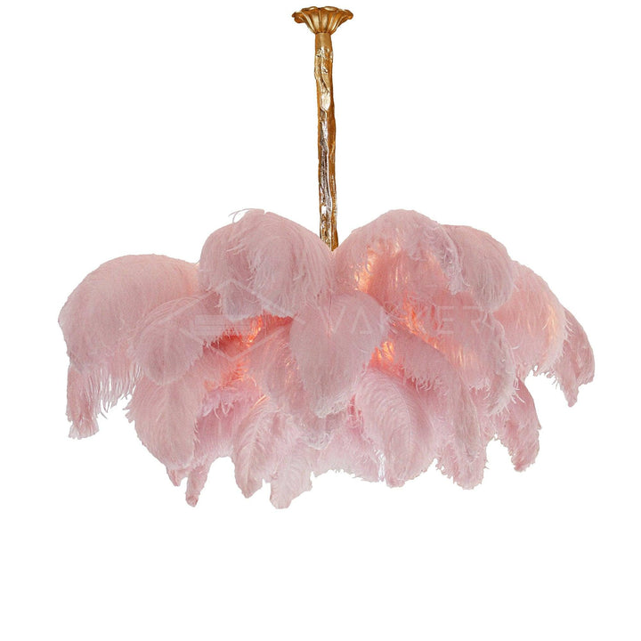 Ostrich Feather Chandeliers - Vakkerlight