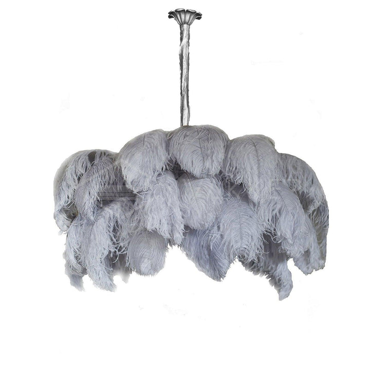 Ostrich Feather Chandeliers - Vakkerlight