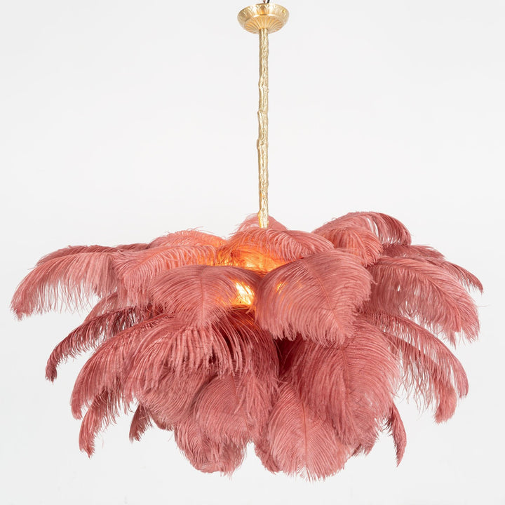 Ostrich Feather Chandeliers - Vakkerlight