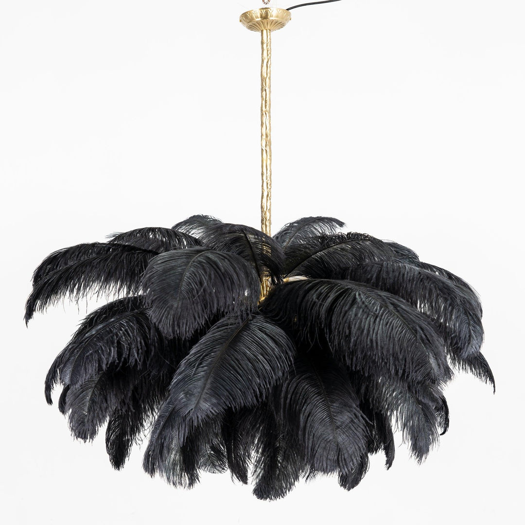 Ostrich Feather Chandeliers - Vakkerlight