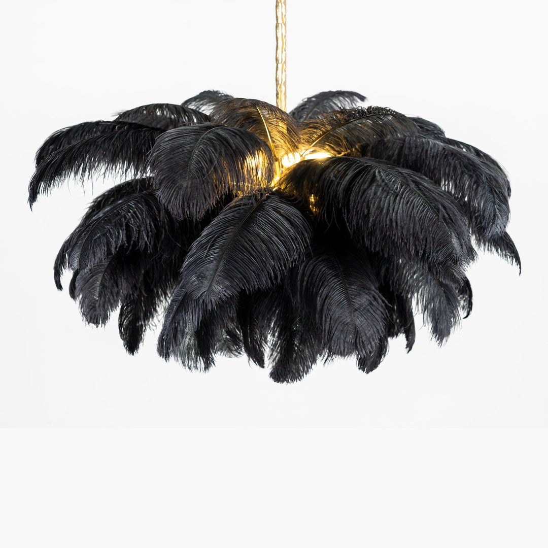 Ostrich Feather Chandeliers - Vakkerlight