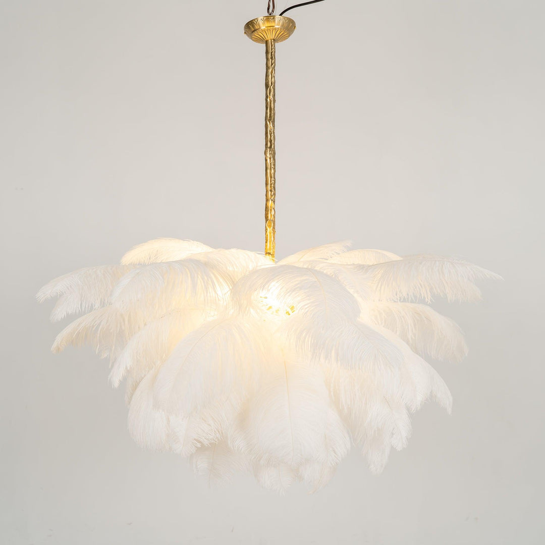 Ostrich Feather Chandeliers - Vakkerlight