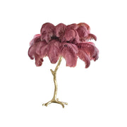 Ostrich Feather Table Lamp - Vakkerlight
