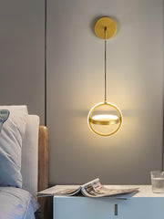 Oval Brass Wall Lamp - Vakkerlight