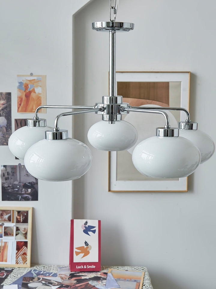 Oval Persimmon Chandelier - Vakkerlight