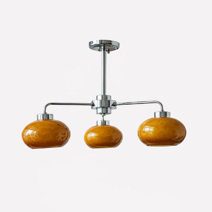 Oval Persimmon Chandelier - Vakkerlight