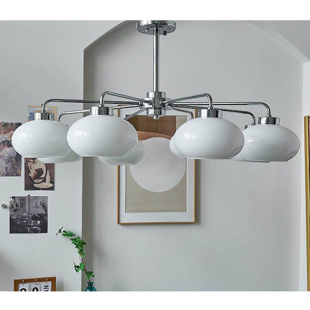 Oval Persimmon Chandelier - Vakkerlight