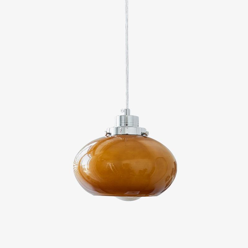 Oval Persimmon Pendant Light - Vakkerlight