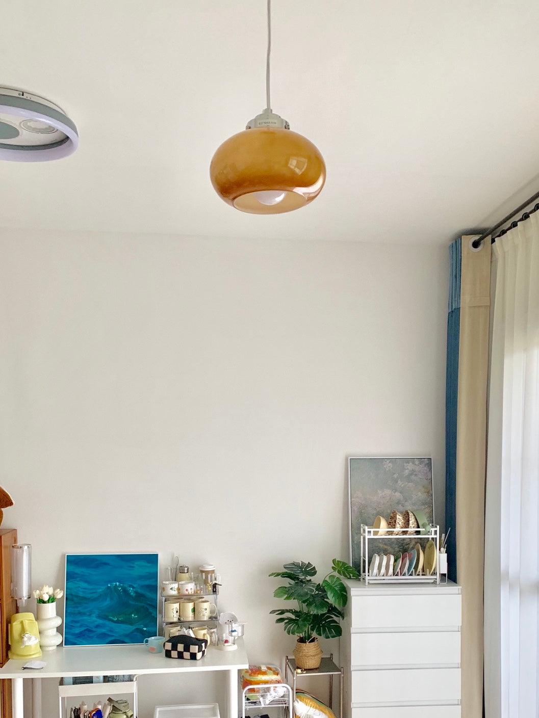 Oval Persimmon Pendant Light - Vakkerlight