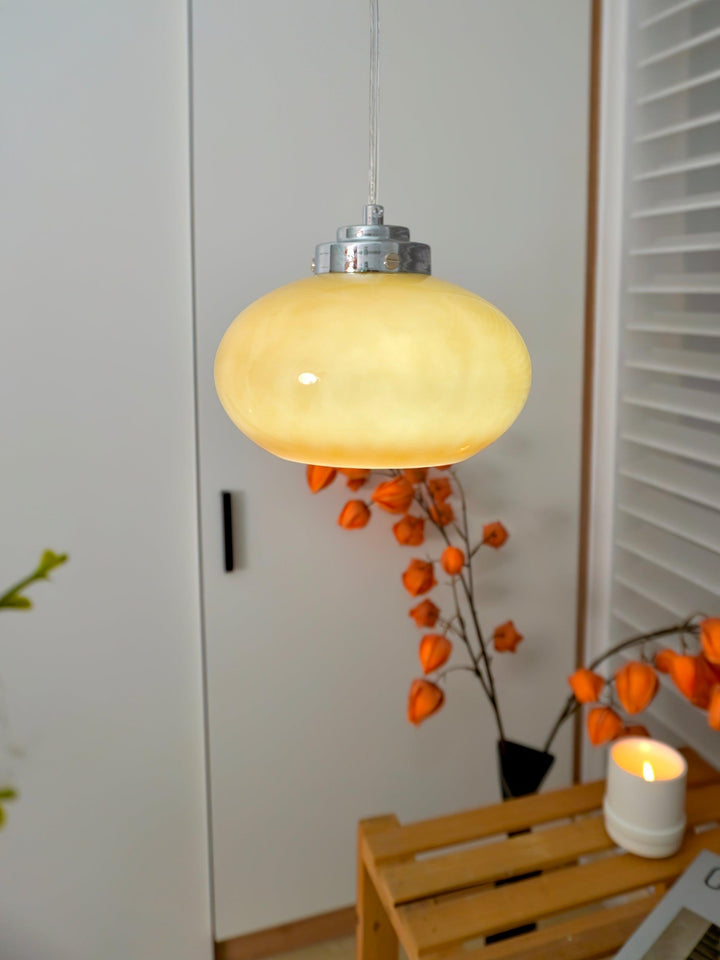 Oval Persimmon Pendant Light - Vakkerlight