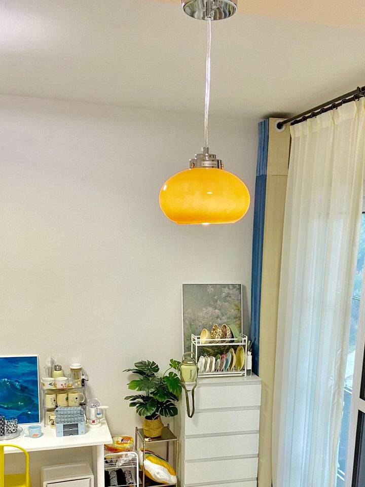 Oval Persimmon Pendant Light - Vakkerlight