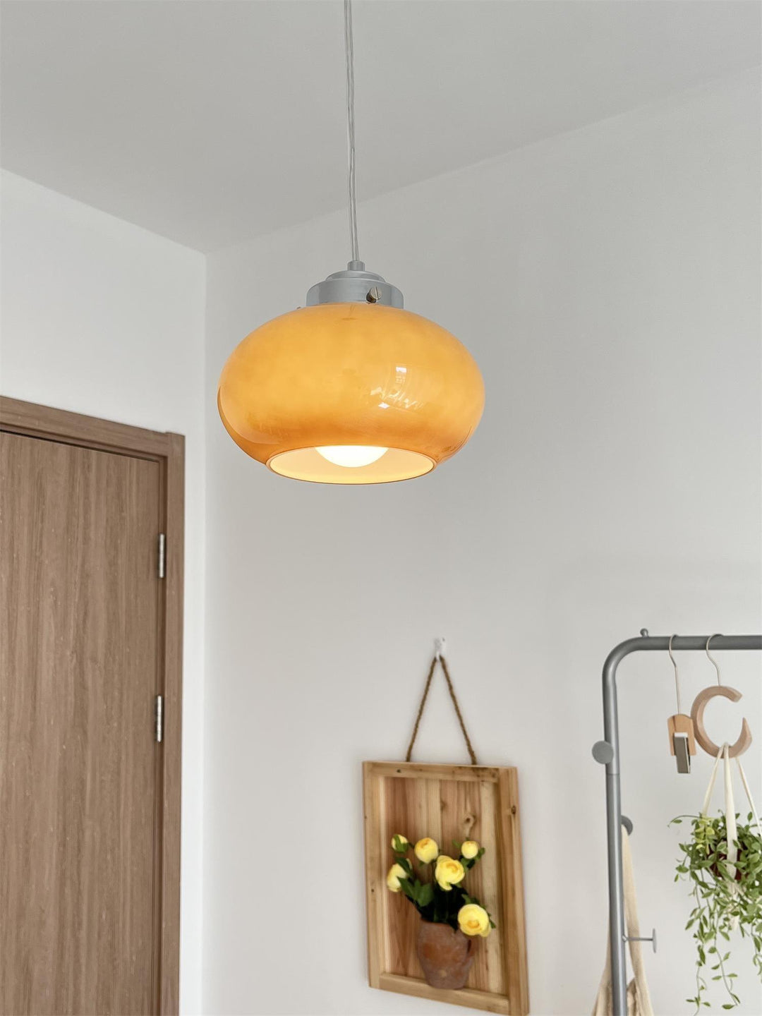 Oval Persimmon Pendant Light - Vakkerlight