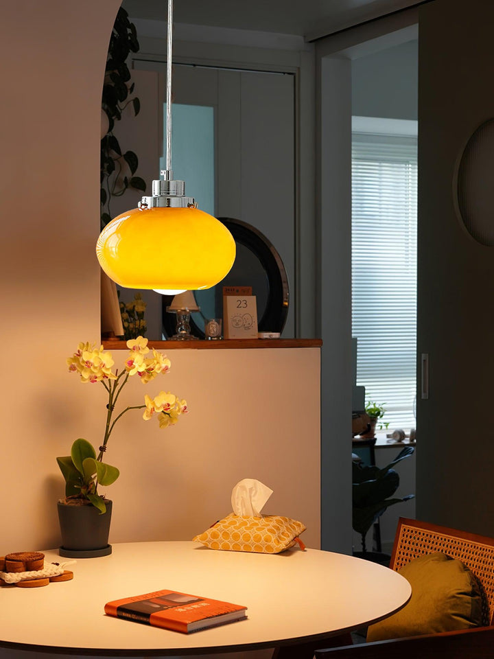 Oval Persimmon Pendant Light - Vakkerlight