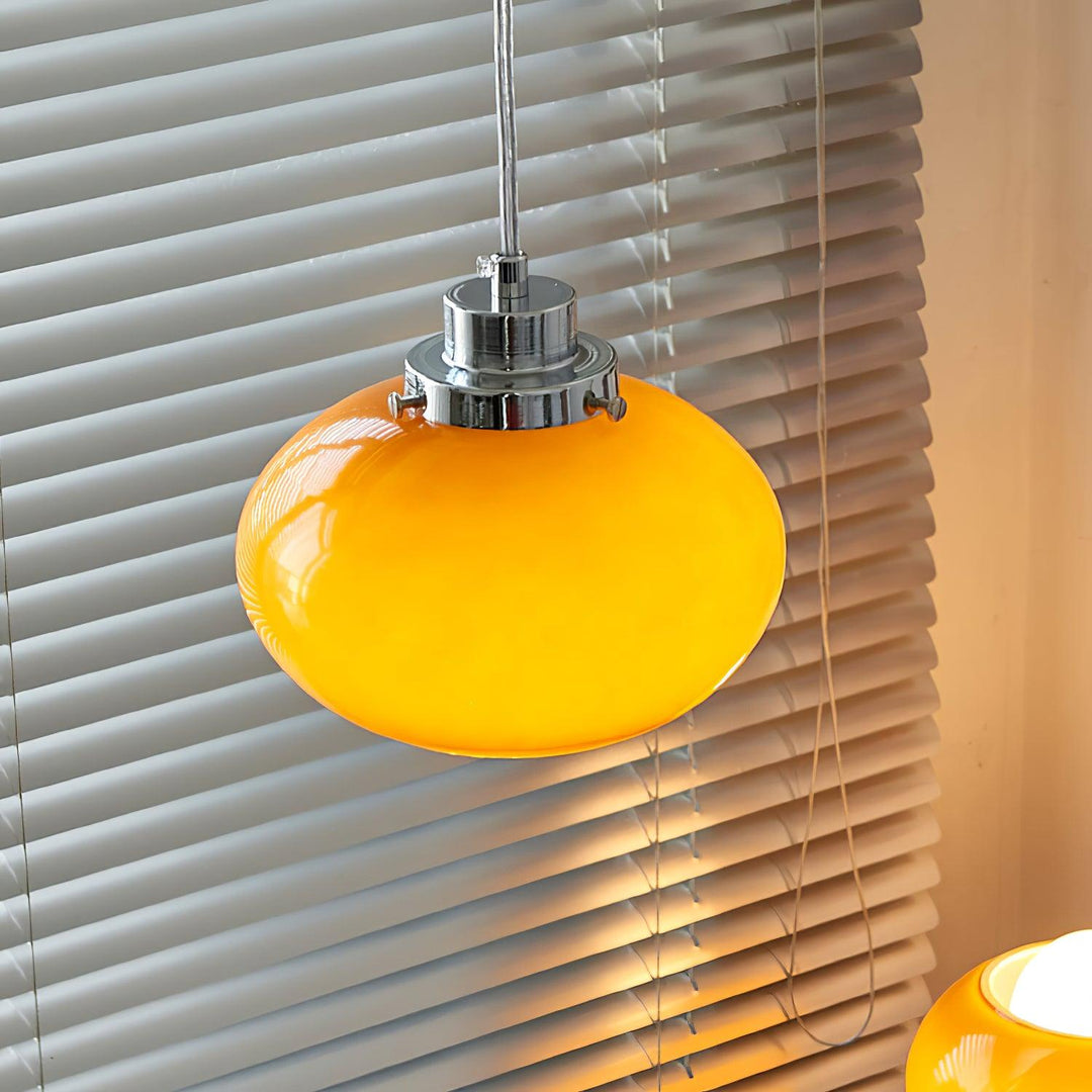 Oval Persimmon Pendant Light - Vakkerlight