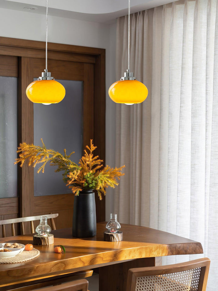 Oval Persimmon Pendant Light - Vakkerlight