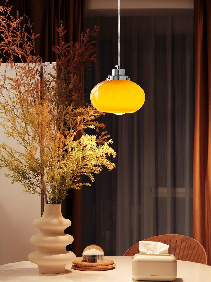 Oval Persimmon Pendant Light - Vakkerlight