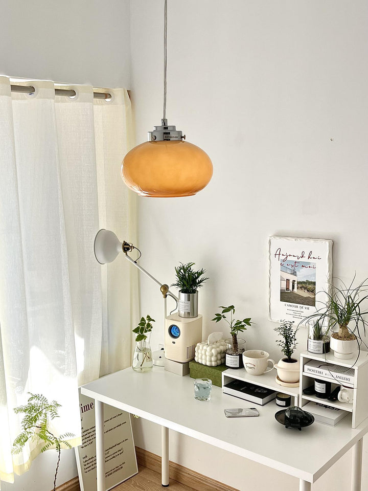 Oval Persimmon Pendant Light - Vakkerlight