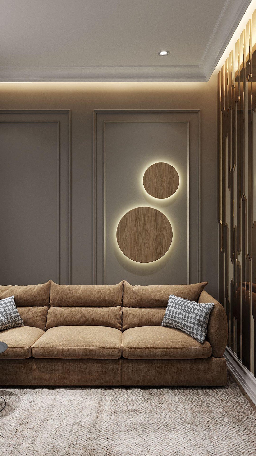 Superimpose Round Wall Lamp - Vakkerlight