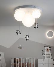 Panda-plafondlamp