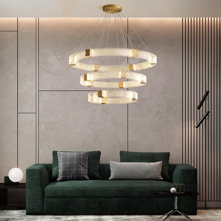 Parallel LED Chandelier - Vakkerlight